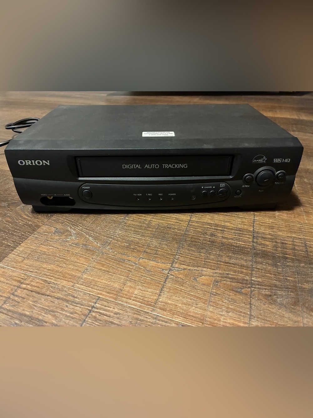 Working Orion VHS/VCR Player with remote